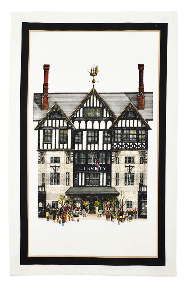 Liberty of London @ Nordstrom Tea Towel of the Liberty Building